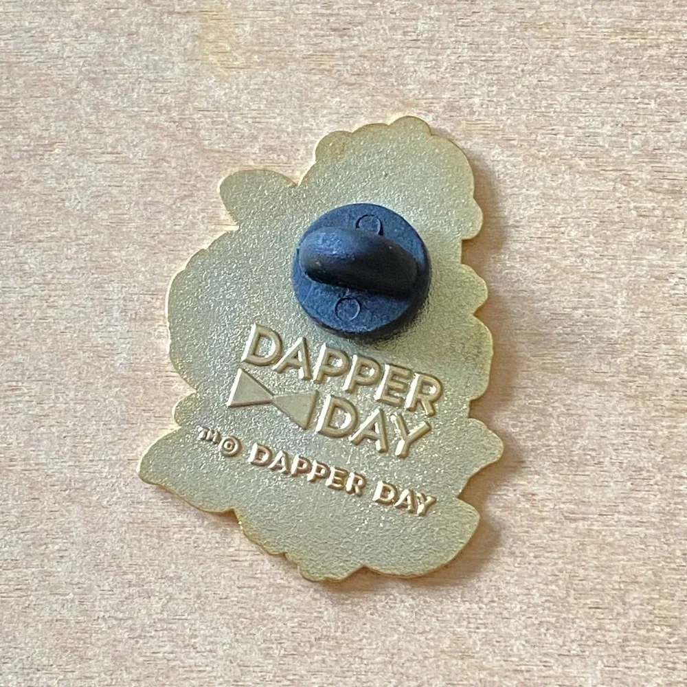 Disney Dapper Day Singing Wonderland Flowers Enamel Pin Gold Tone Pink‎